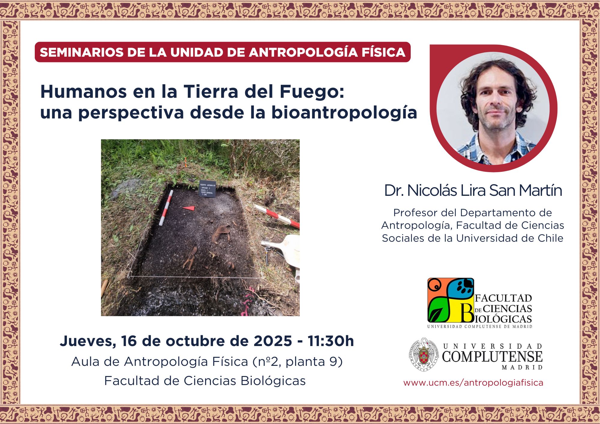 Seminario sobre las poblaciones de Tierra de Fuego (16 oct)